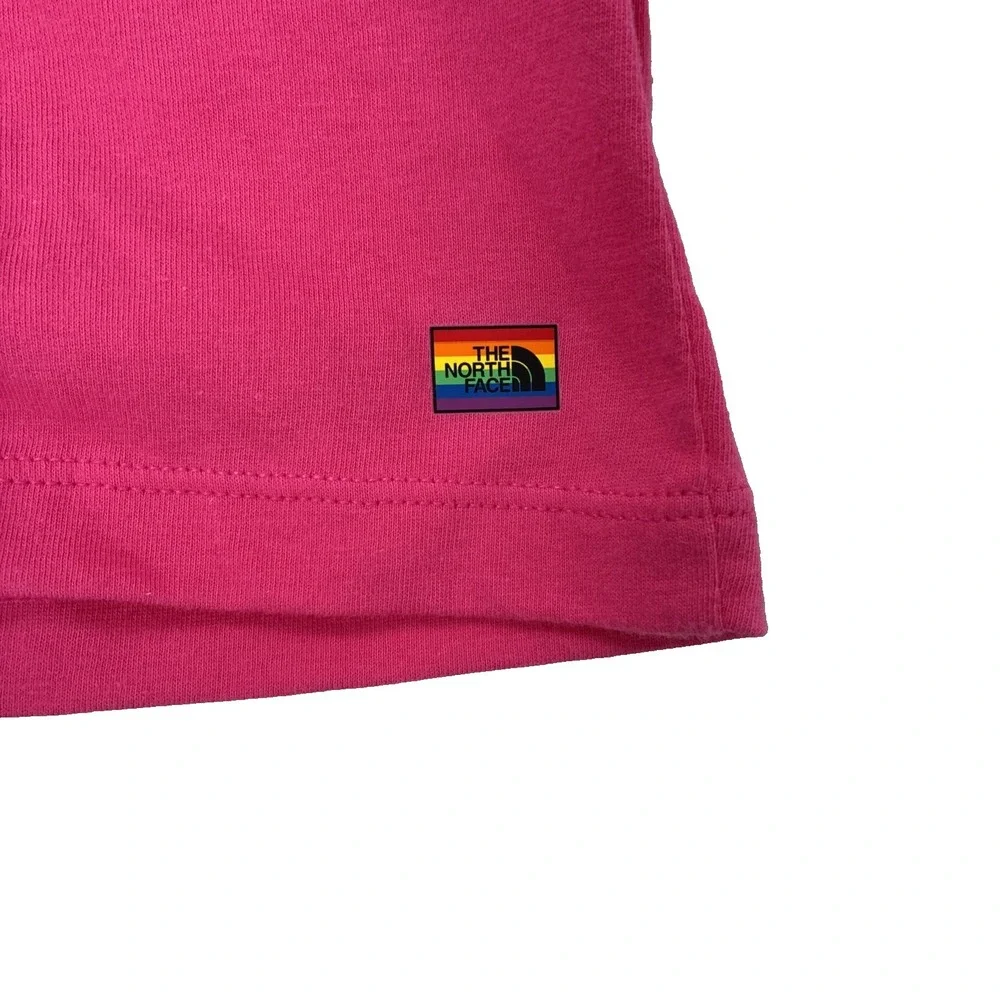 The North Face Pride Collection Outdoors Together Men's Pink T-Shirt Size M NWT